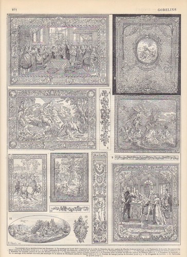 Gobelins tapisserie murale - gobelins,