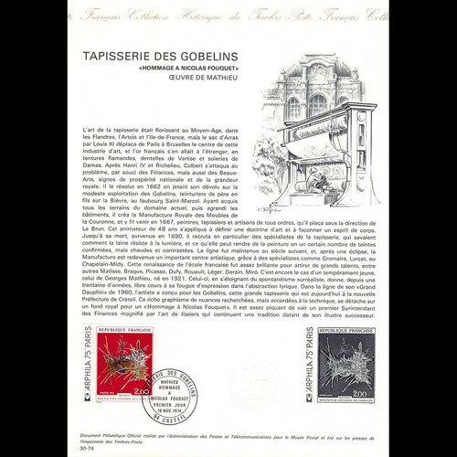 Document officiel 1974 - document,